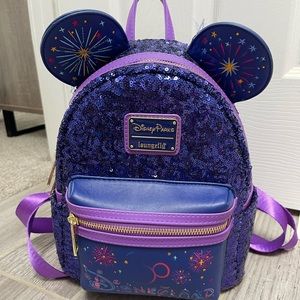 Disneyland Paris 30th Anniversary a loungefly NWOT